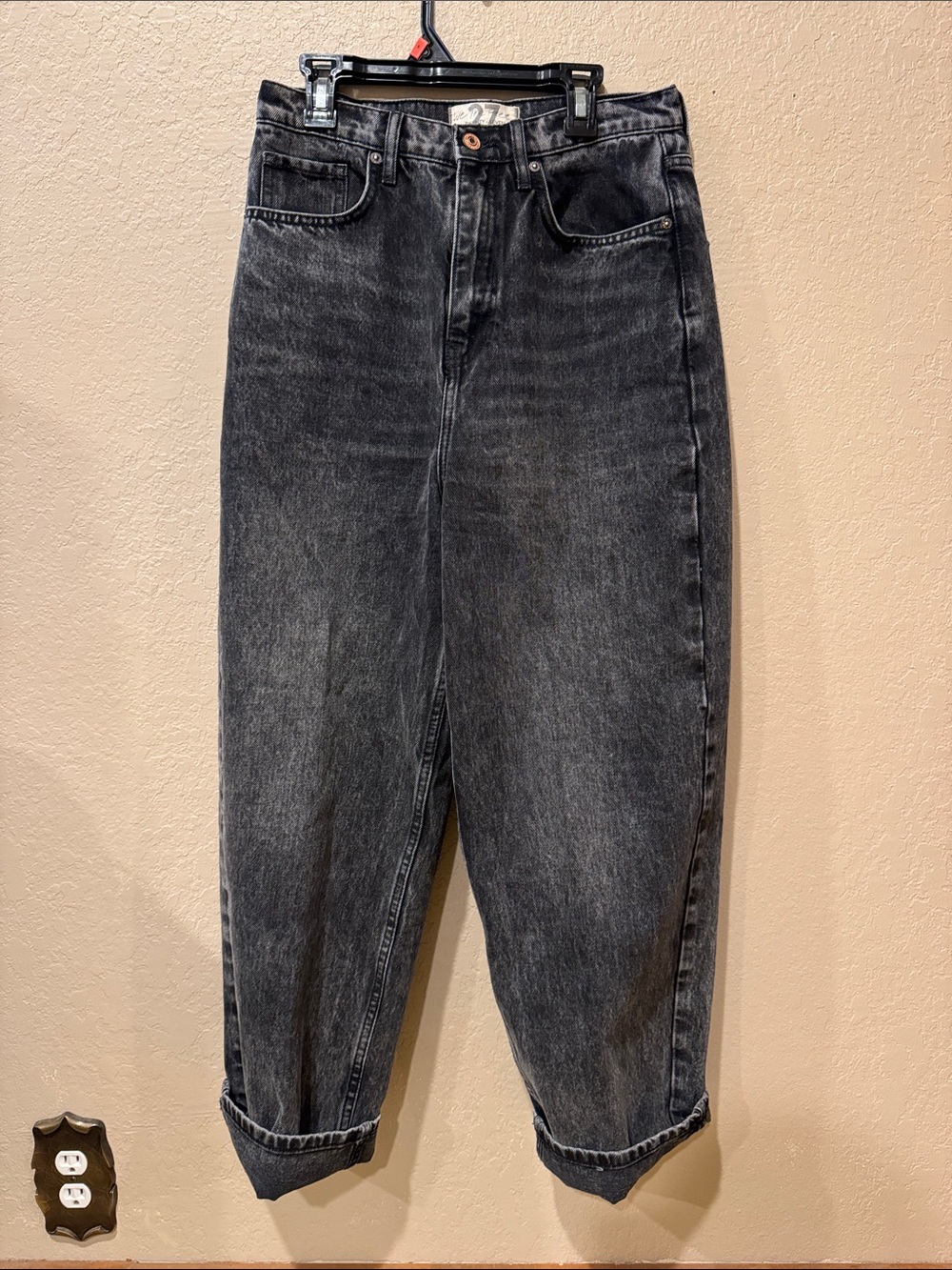 Free People Black Jeans